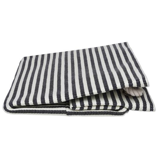 DII® Large Pinstripe Rectangle Woven Paper Storage Bin